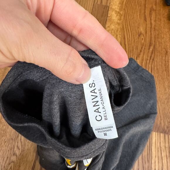 Bella Canvas Gray "Yinz Winz" Fitted T-Shirt - Picture 4 of 5